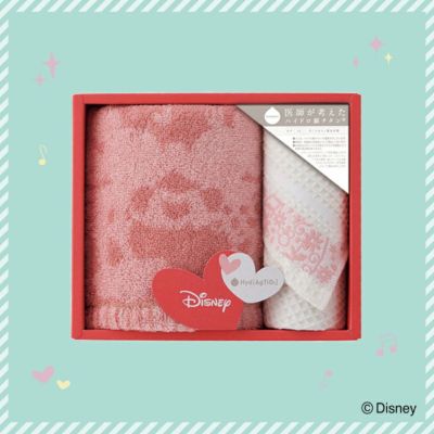 【+2】ハイドロ銀チタン(R)『Disney(ディズニー)』タオルセット(KC×1 FT×1)